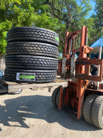 Closed-Shoulder Drive Tires